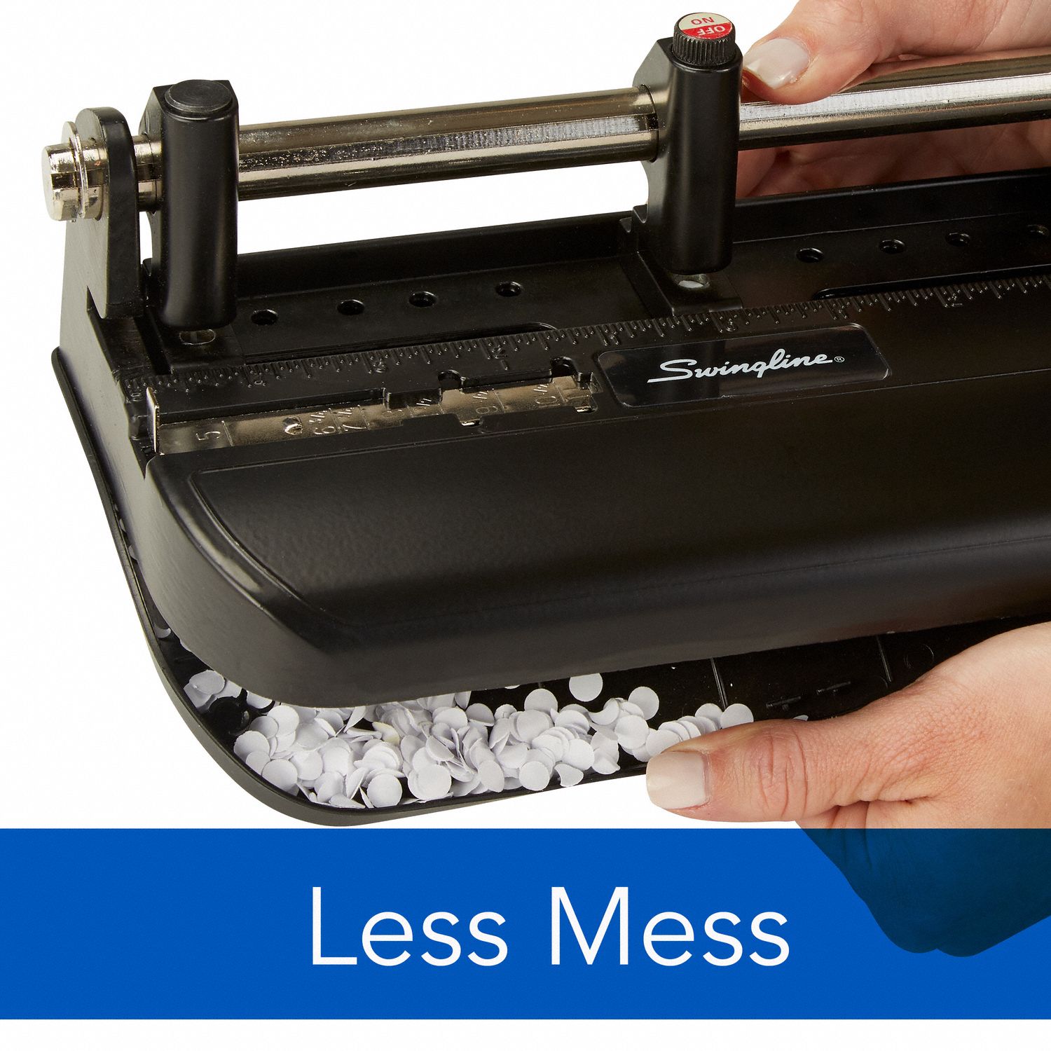 SWINGLINE Hole Paper Punch, 9/32 in. 24Y097A7074350F Grainger