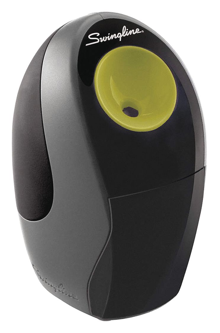 SWINGLINE Electric Pencil Sharpener Electric or 6 AA Battery 24Y103
