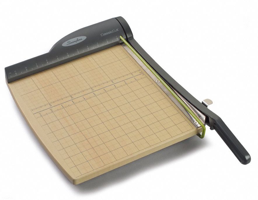 SWINGLINE Guillotine Countertop Paper Cutters 24Y1089112A Grainger