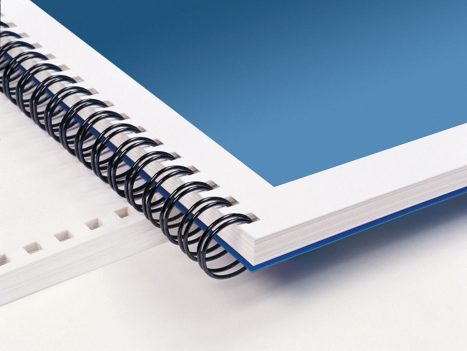 GBC Binding Spine Twin Loop Wire, 3/8 in Size, Black, 85 Sheet