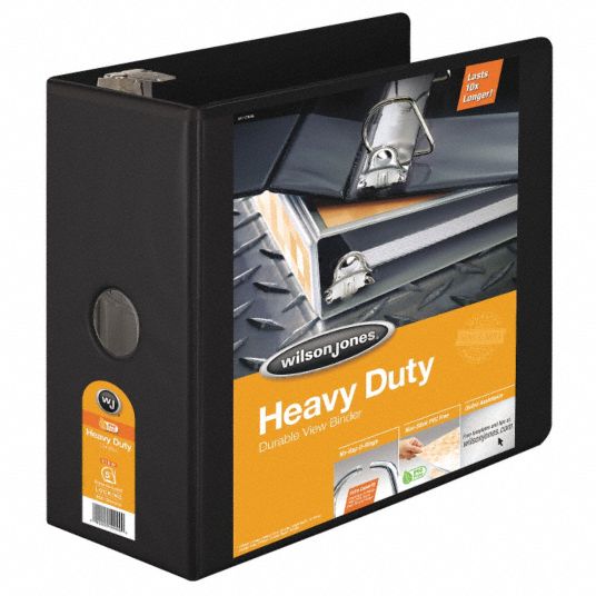 5 in Ring Size, D-Ring, Ring Binder - 24Y201|W385-50BAPP - Grainger