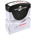 ACCU-STAMP 2 SHUTTER FAXED 2 COLOR