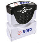 ACCU-STAMP 2 SHUTTER VOID 2 COLOR