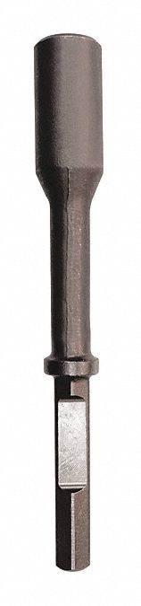 GROUND ROD DRIVER, DURABLE METAL, 16 IN L, 1 IN DIA, FOR HEX DEMOLITION & BREAKER