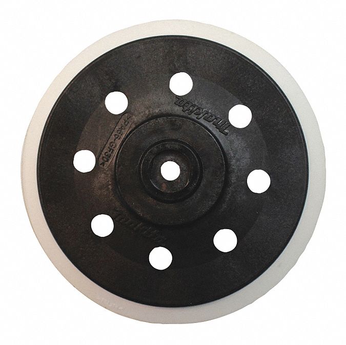 6 Hook  Loop Rubber Backing Pad