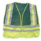 SAFETY VEST, SIZE 4XL, REFLECTIVE, YELLOW/GREEN