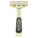 SCRAPER, CARBON STEEL BLADE, PLASTIC HANDLE/RUBBER, STIFF, STRAIGHT BLADE