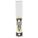 SCRAPER, CARBON STEEL BLADE, POLYPROPYLENE HANDLE/TPE, STIFF, STRAIGHT BLADE