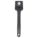 SCRAPER, CARBON STEEL BLADE, POLYPROPYLENE HANDLE/TPE, STIFF, STRAIGHT BLADE