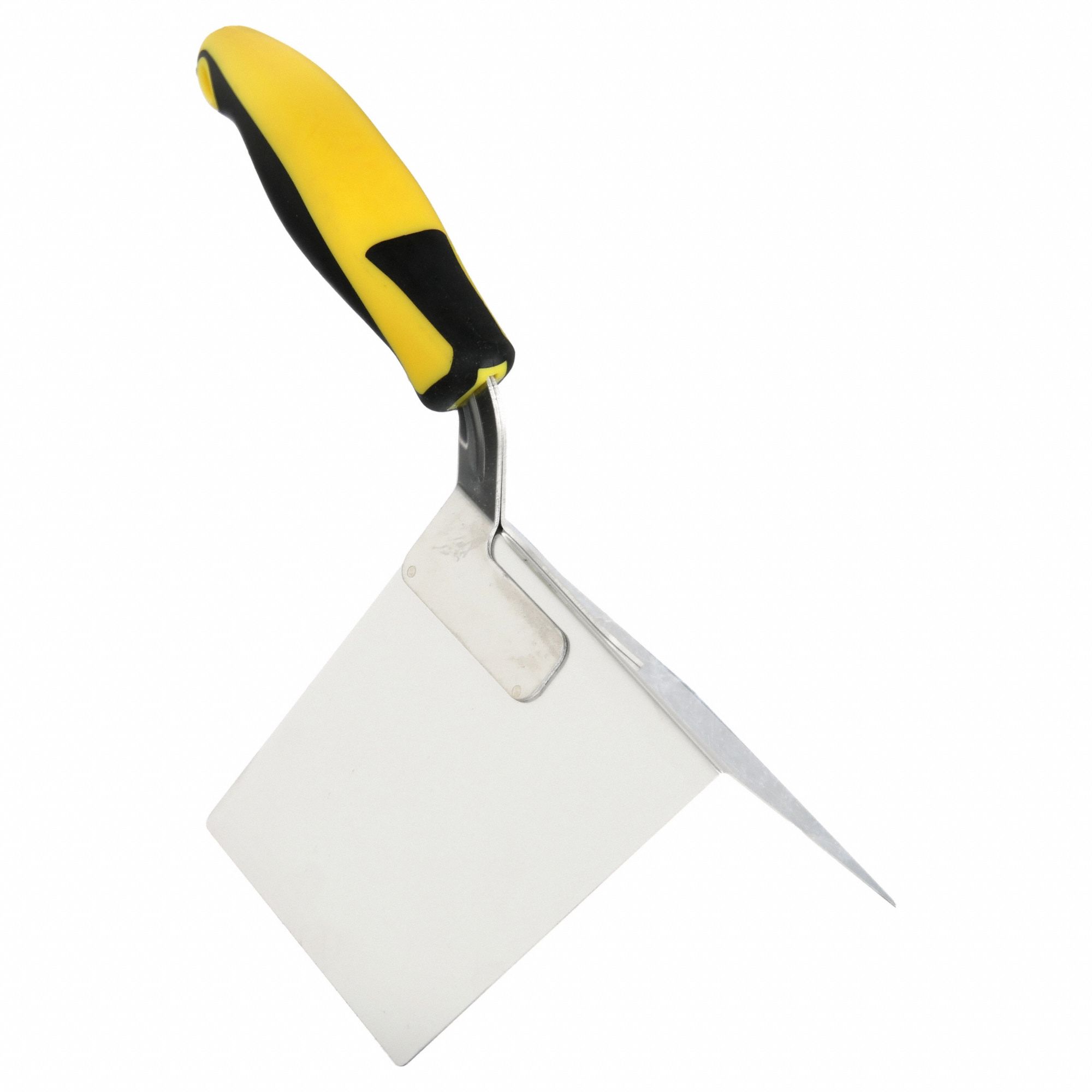 OUTSIDE CORNER TROWEL, STAINLESS STEEL BLADE, 4 IN BLADE W, 12 IN BLADE L