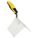 OUTSIDE CORNER TROWEL, STAINLESS STEEL BLADE, 4 IN BLADE W, 12 IN BLADE L