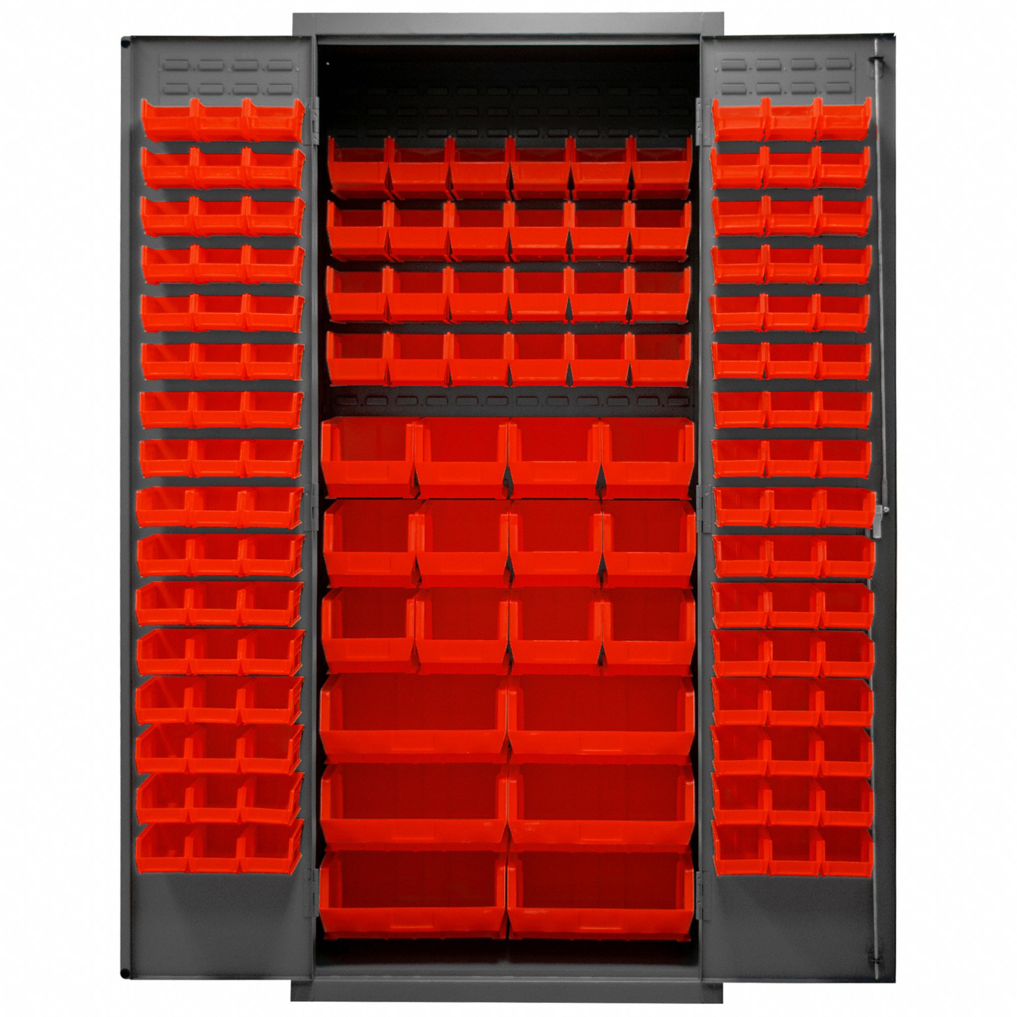 DURHAM MFG, 36 in x 24 in 84 in, 0 Shelves, Bin Cabinet - 36EZ68|2500 ...