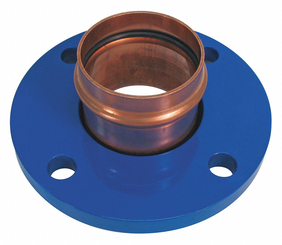 Flange, 2-1/2", Press End