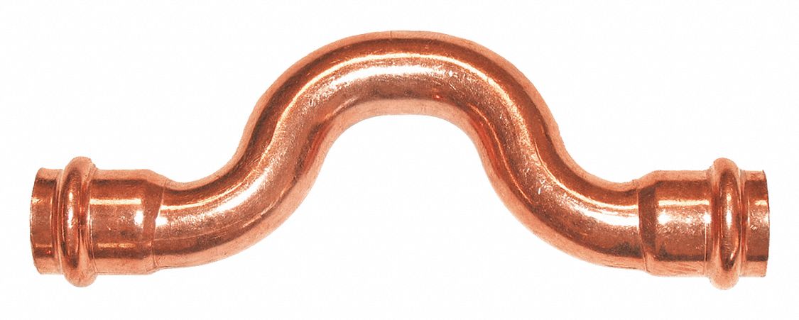 Coupling, Crossover, 1/2", Press Ends