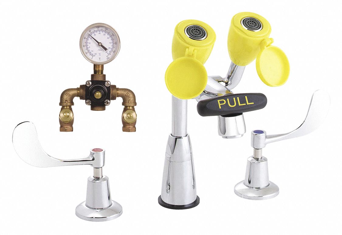 Eyewash Faucet/Thrmstatc Vlv,