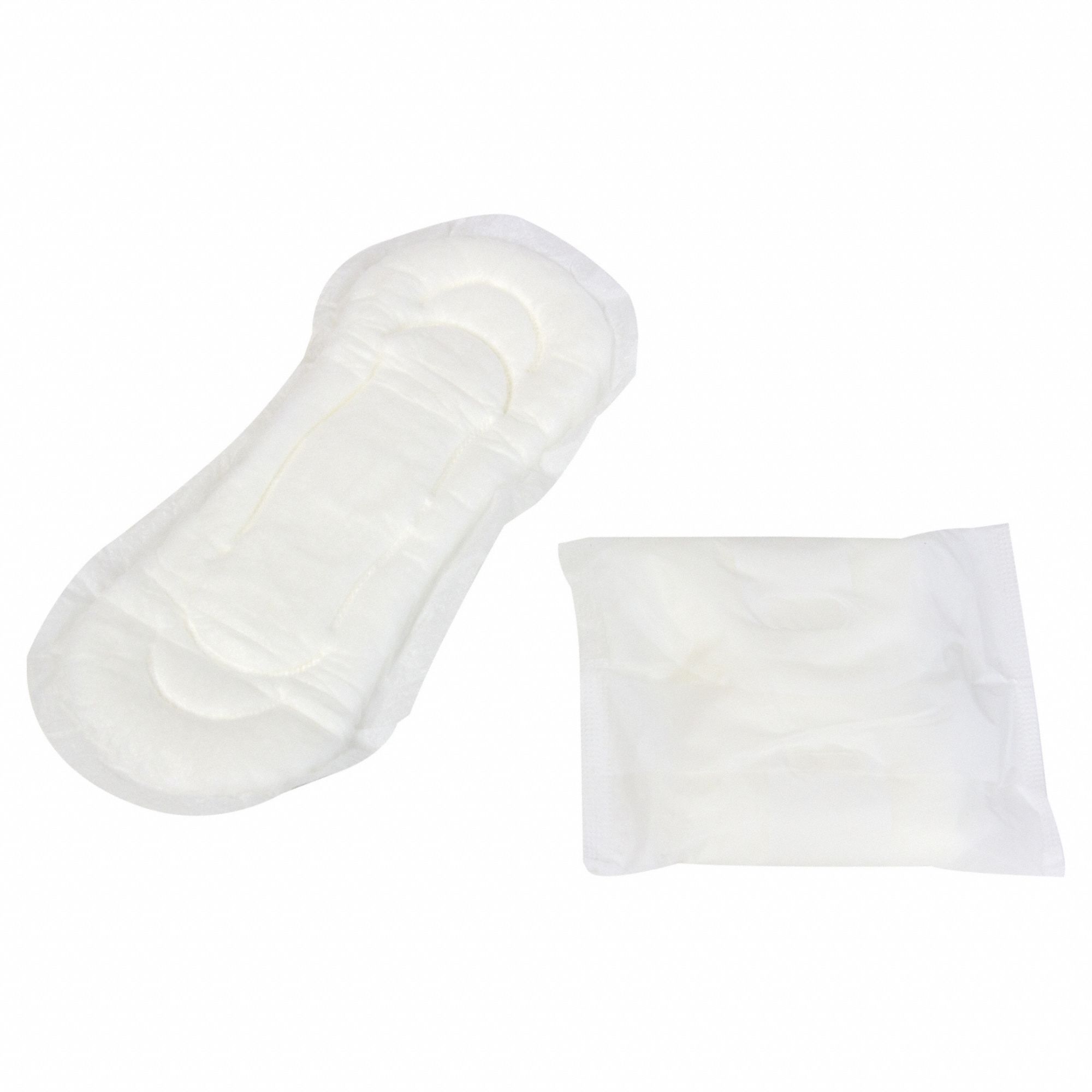 HOSPECO, Regular, Cellulose/Polyethylene/Polypropylene, Sanitary Napkin