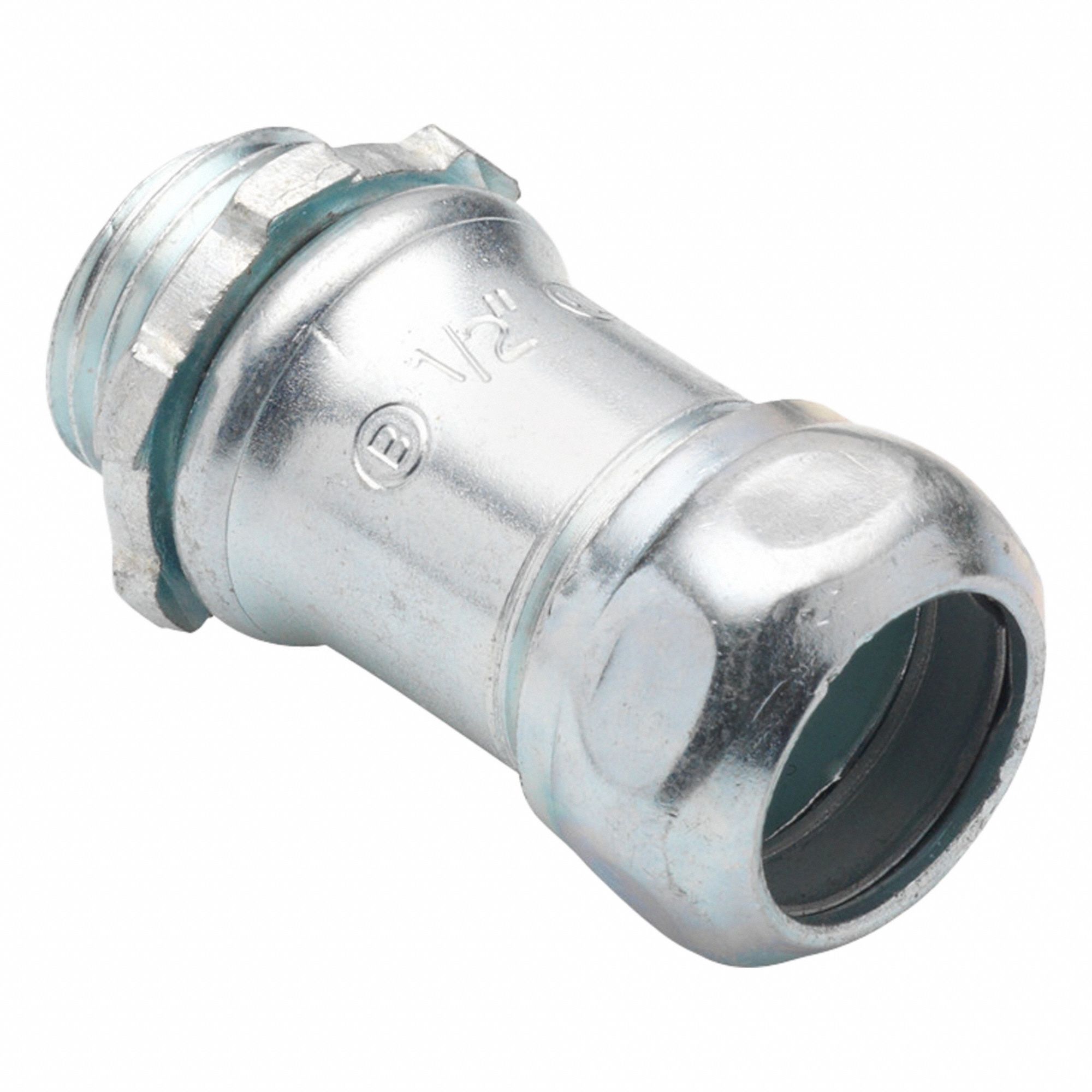 Compression Connector, Steel, Connector