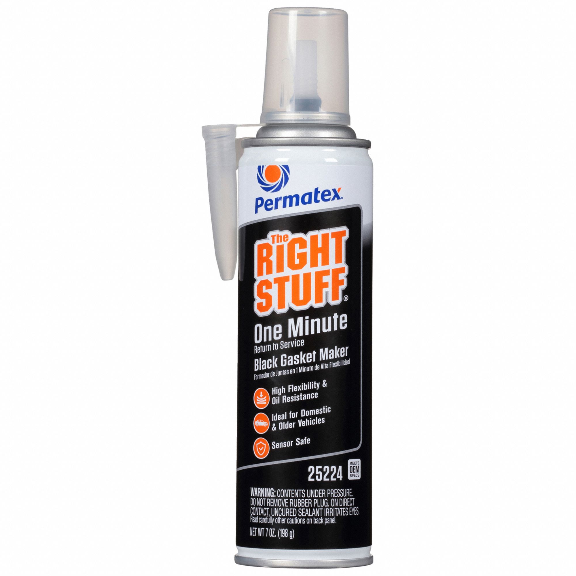 PERMATEX, The Right Stuff, 7 oz, RTV Gasket Maker 2GXW125224 Grainger