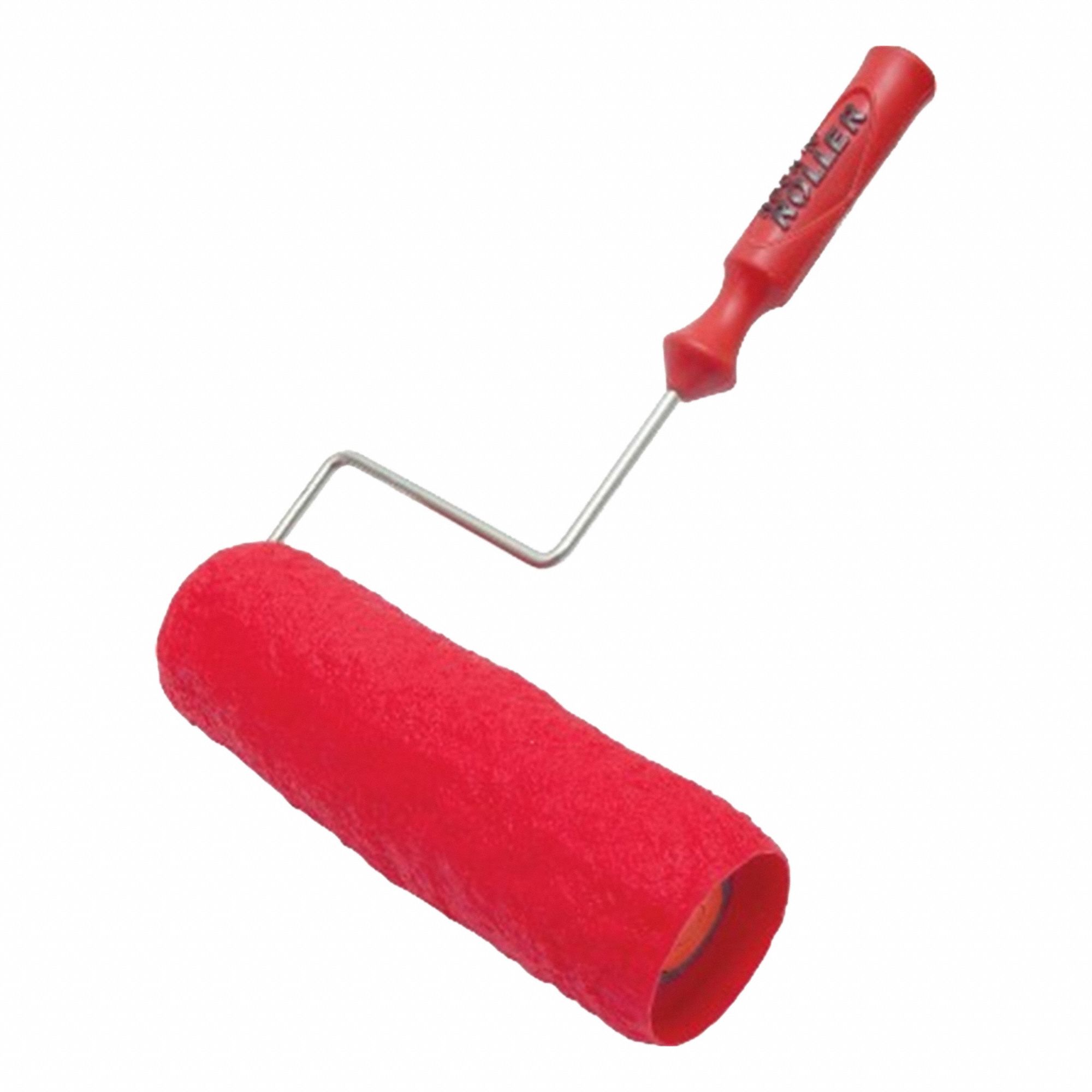 Concrete Texture Roller: Heavy Stone, 9 in Roller Wd, Roller