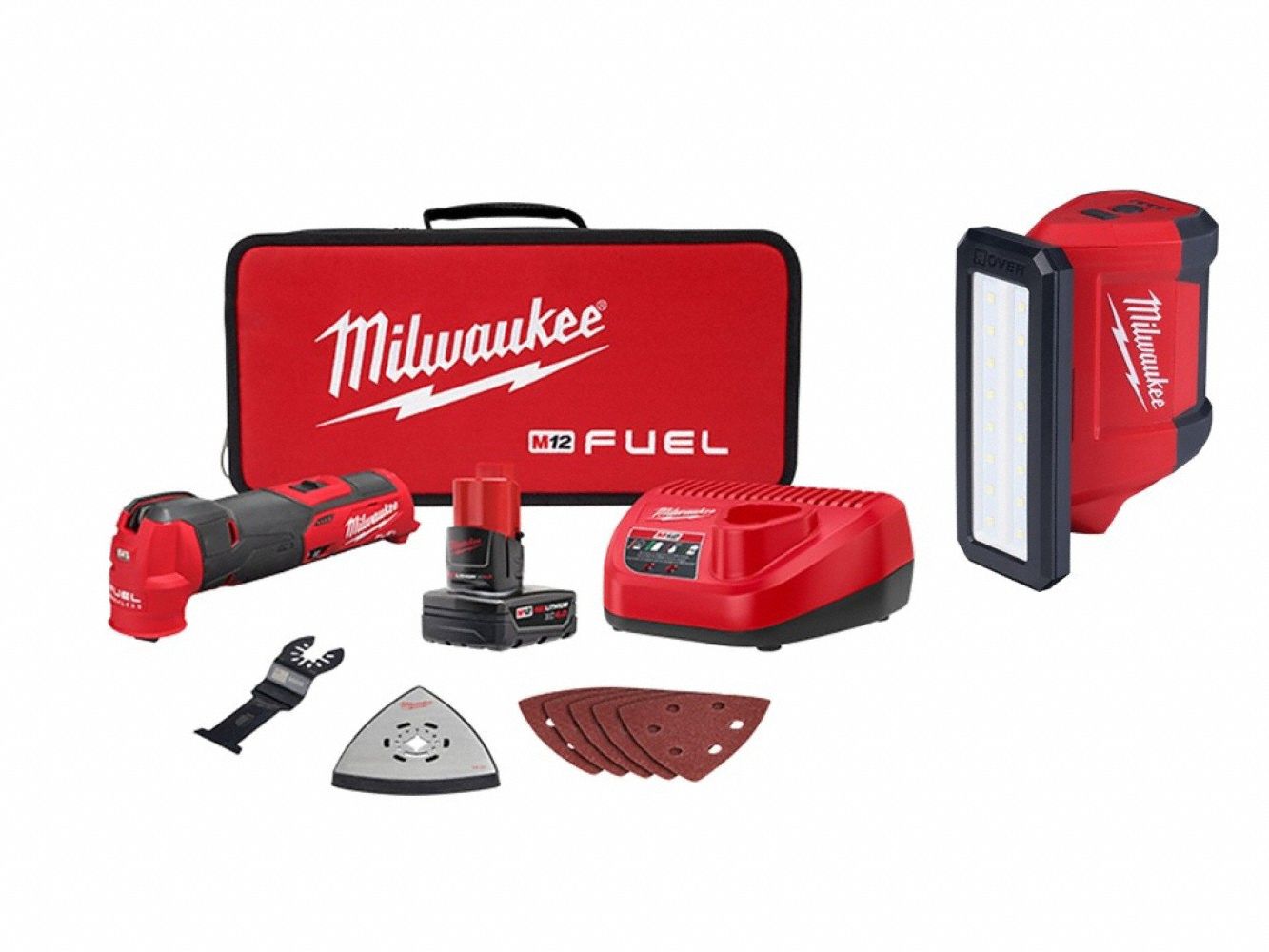 M12 FUELMulti-Tool Kit + M12 Flood Light