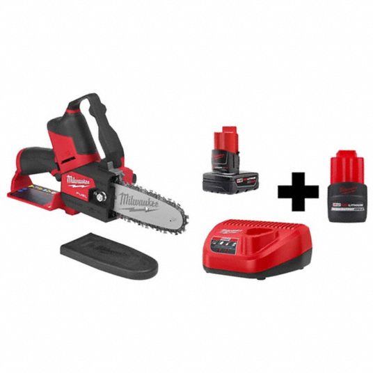 Battery operated milwaukee chainsaw sale