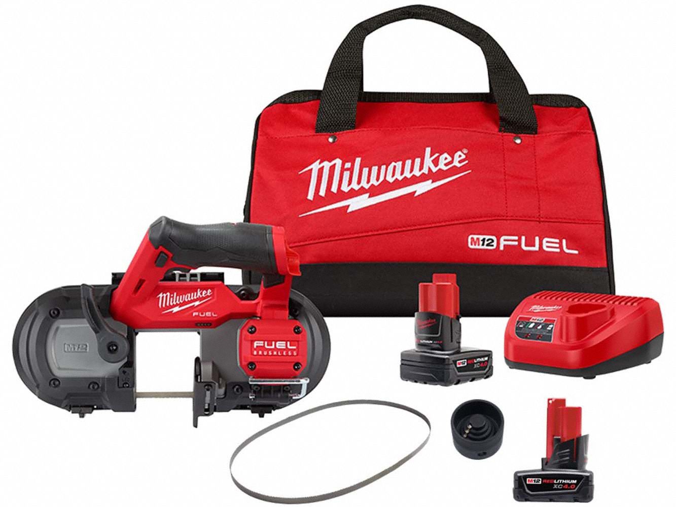 M12 Band Saw Kit + Battery + Accessories