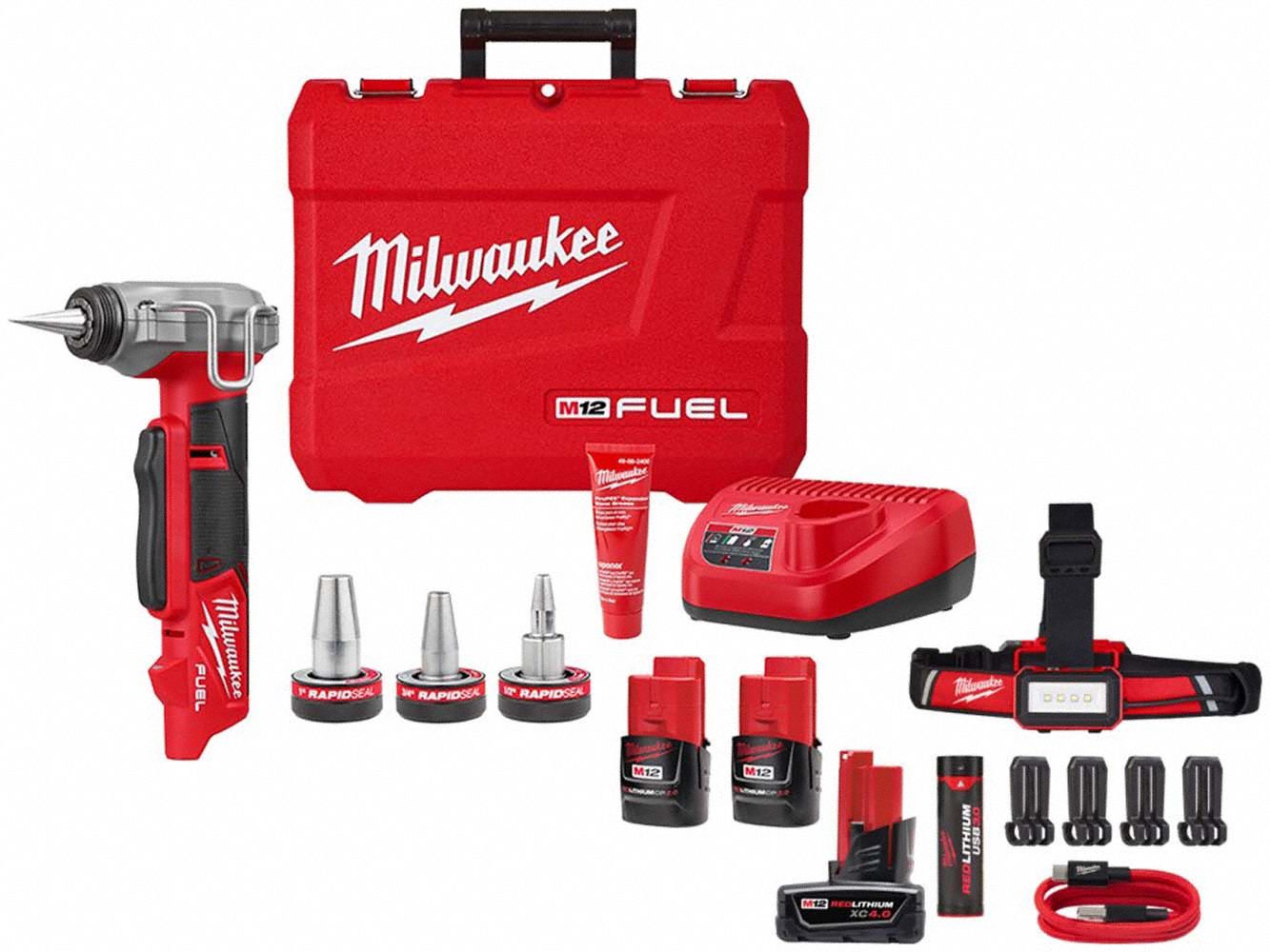 Pex Expander Kit and Headlamp - Grainger