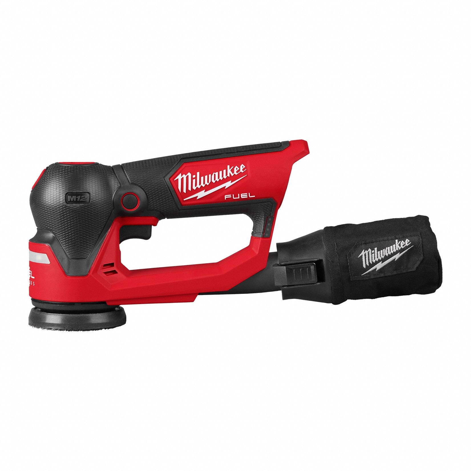 Sander: M12™, Bare Tool, 3 in Dia, Random Orbital, Hook and Loop, 3/32 in Orbit, Palm Grip