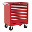 Heavy-Duty, Workstation-Height Rolling Tool Cabinets, Less than 30" Wide
