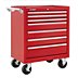 Heavy-Duty, Workstation-Height Rolling Tool Cabinets, Less than 30" Wide