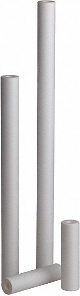 Filter Cartridge: String Wound, 200 gpm, 90 micron, 20 in Overall Ht, 175°F Max Temp
