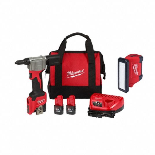 Rivet Tool Kit - 1GE419|2550-22, 2367-20 - Grainger