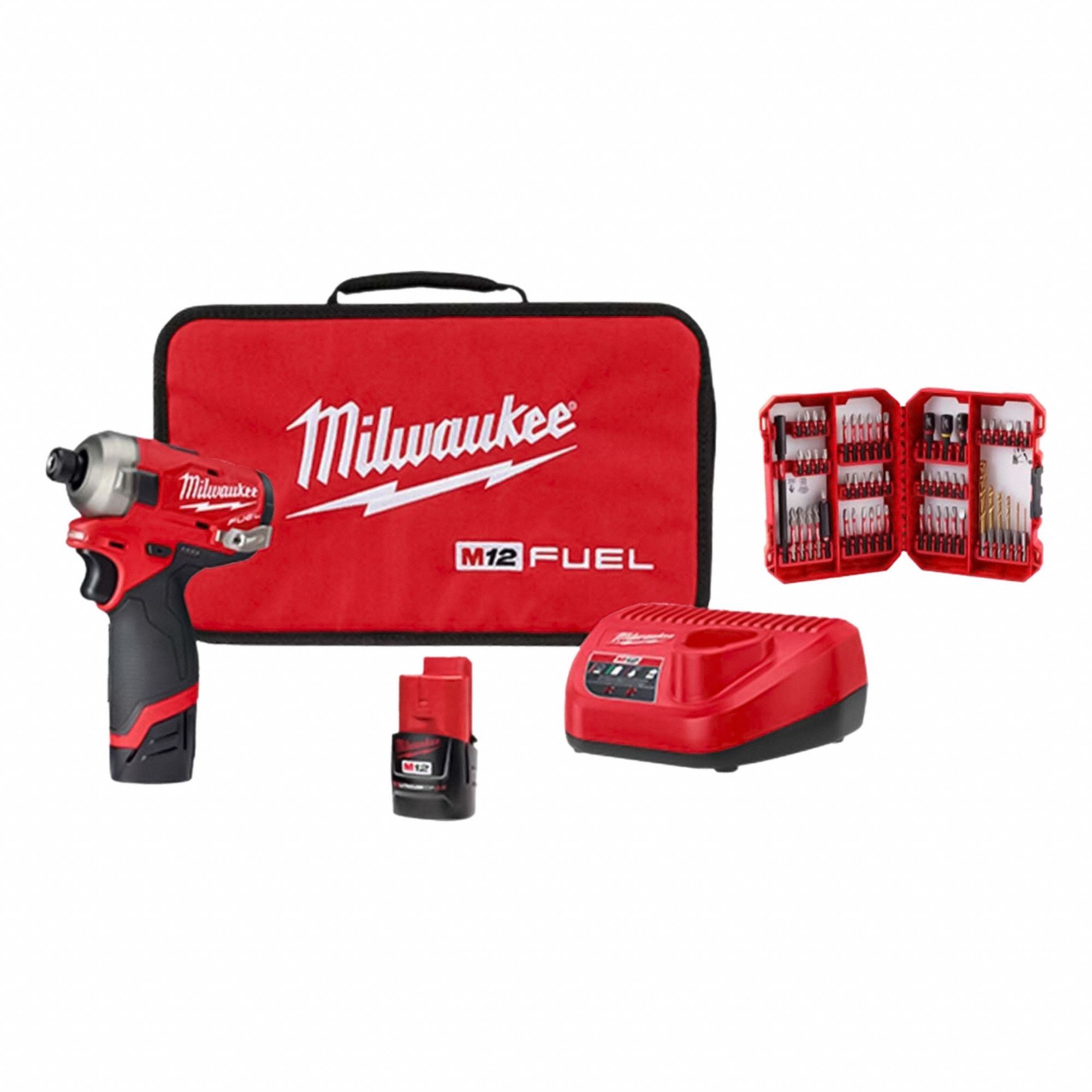 Driver Kit: 450 in-lb Max. Torque, 3, 000 RPM No Load Speed, 3, 400 ipm Impacts per Minute, Brushless