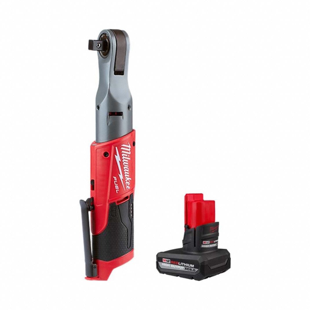 Ratchet Kit: 60 ft-lb Fastening Torque, 60 ft-lb Torque - Max, 175 RPM No Load Speed, M12™