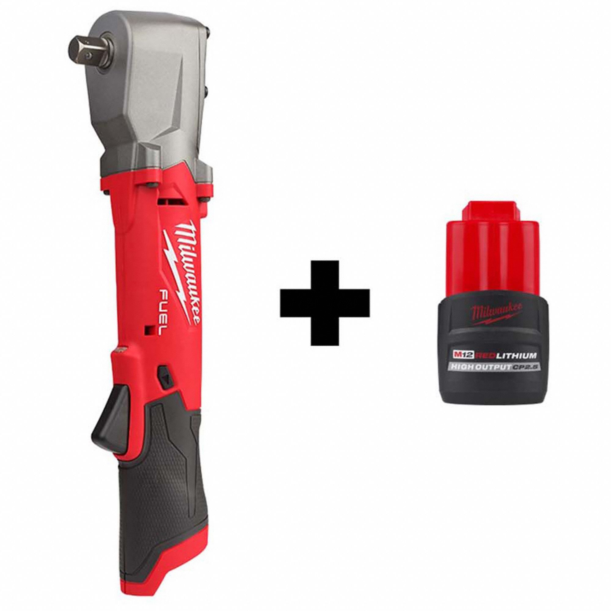 Impact Wrench Kit: 1/2 in Drive Size, 220 ft-lb Fastening Torque, Brushless, 12 V DC Volt