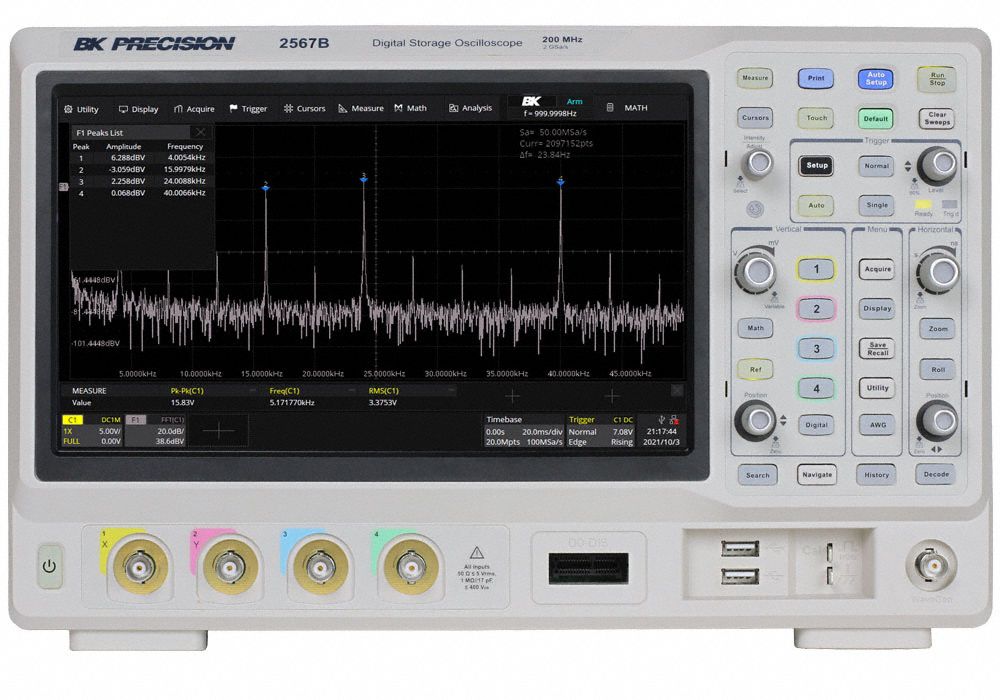 Bench Type Oscilloscopes