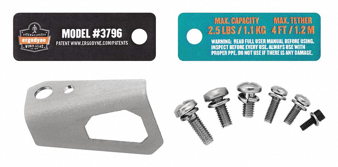 Tool Trap: For Power Tools, Bracket, Bolt-On, Stainless Steel, 2.5 lb Capacity