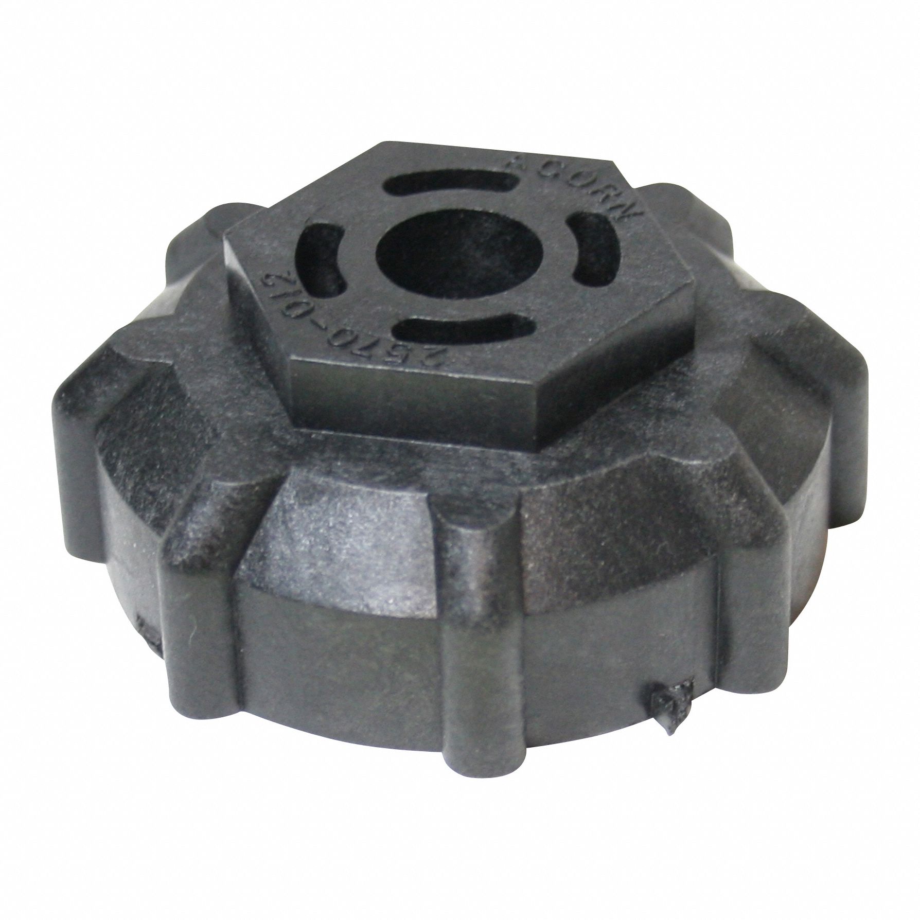 Air-Trol Valve Stop Bonnet: Noryl, 2 1/2 in Overall Wd, 1 in Overall Ht, 2 1/2 in Overall Dia