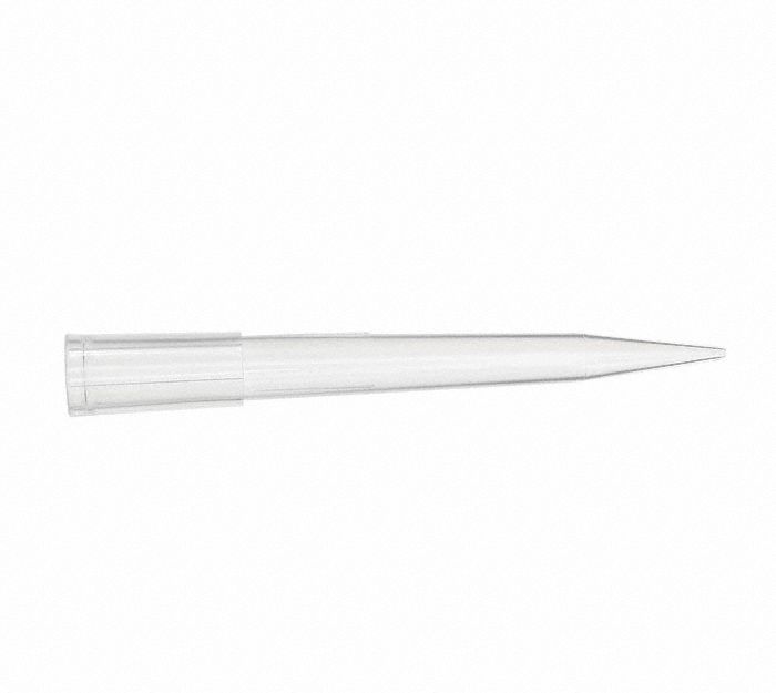 Pipette Tip: Non-Sterile, 5, 000 ul Capacity, Bulk Bag, No Filter, Polypropylene, 500