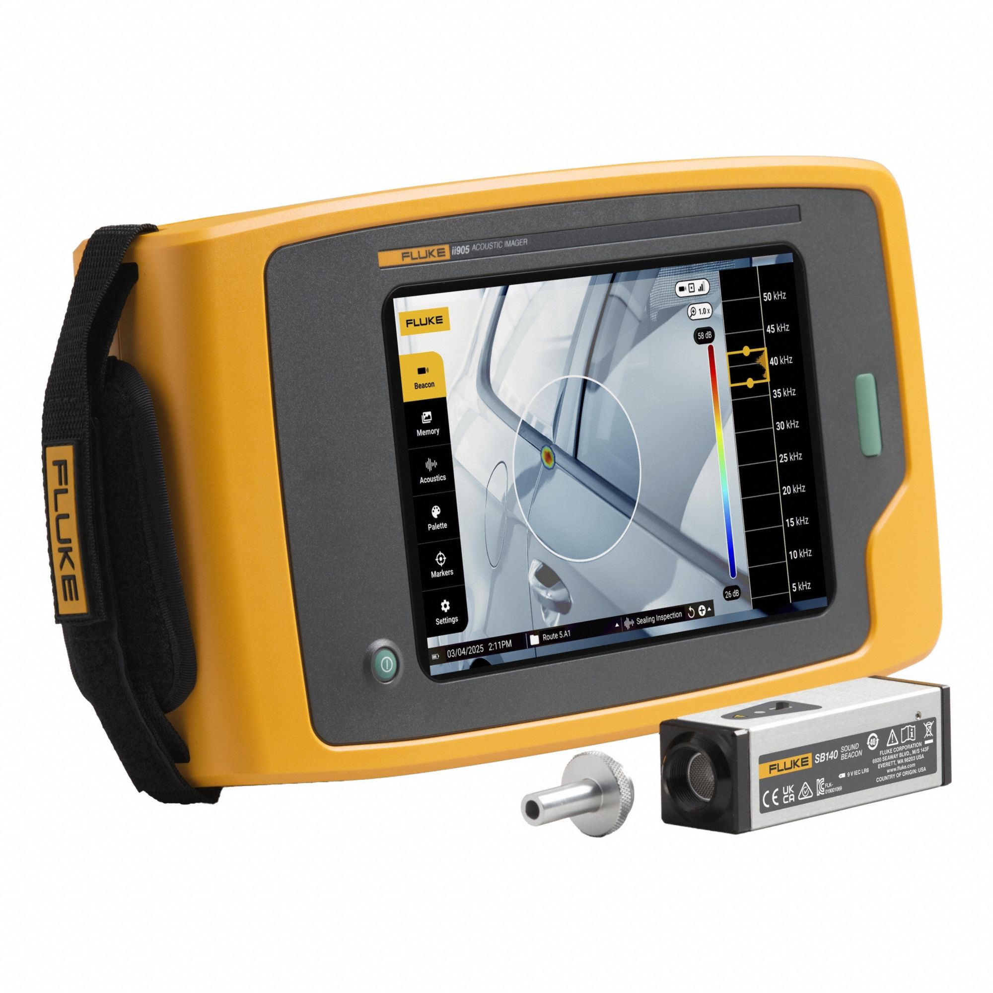 Acoustic Imager, Digital, LCD