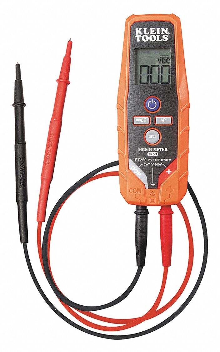 KLEIN TOOLS, Continuity Testers, Digital, Voltage and Continuity Tester ...