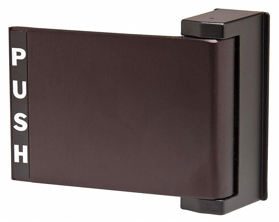 Deadlatch Handle: Paddle, Bronze