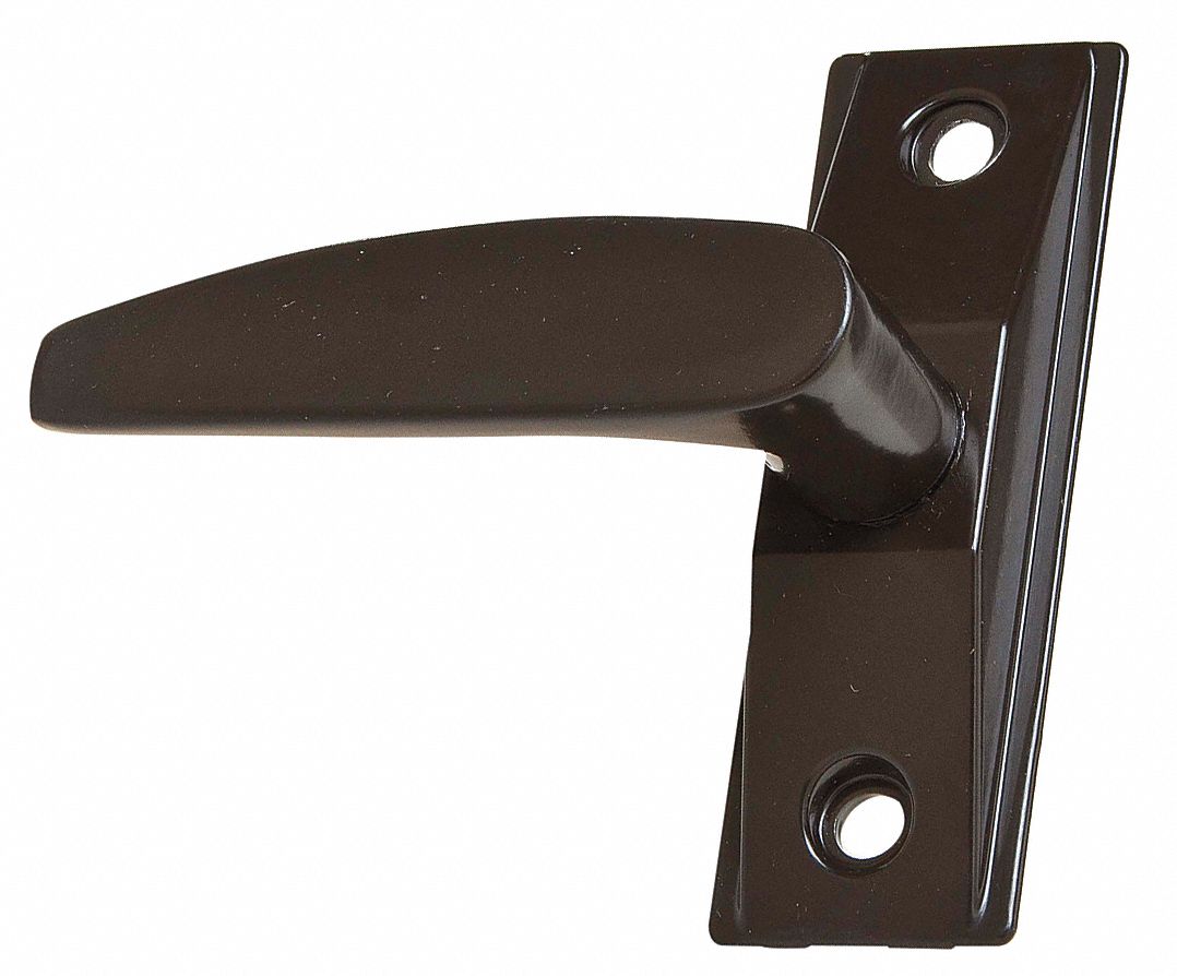 Deadlatch Handle: Lever, Bronze
