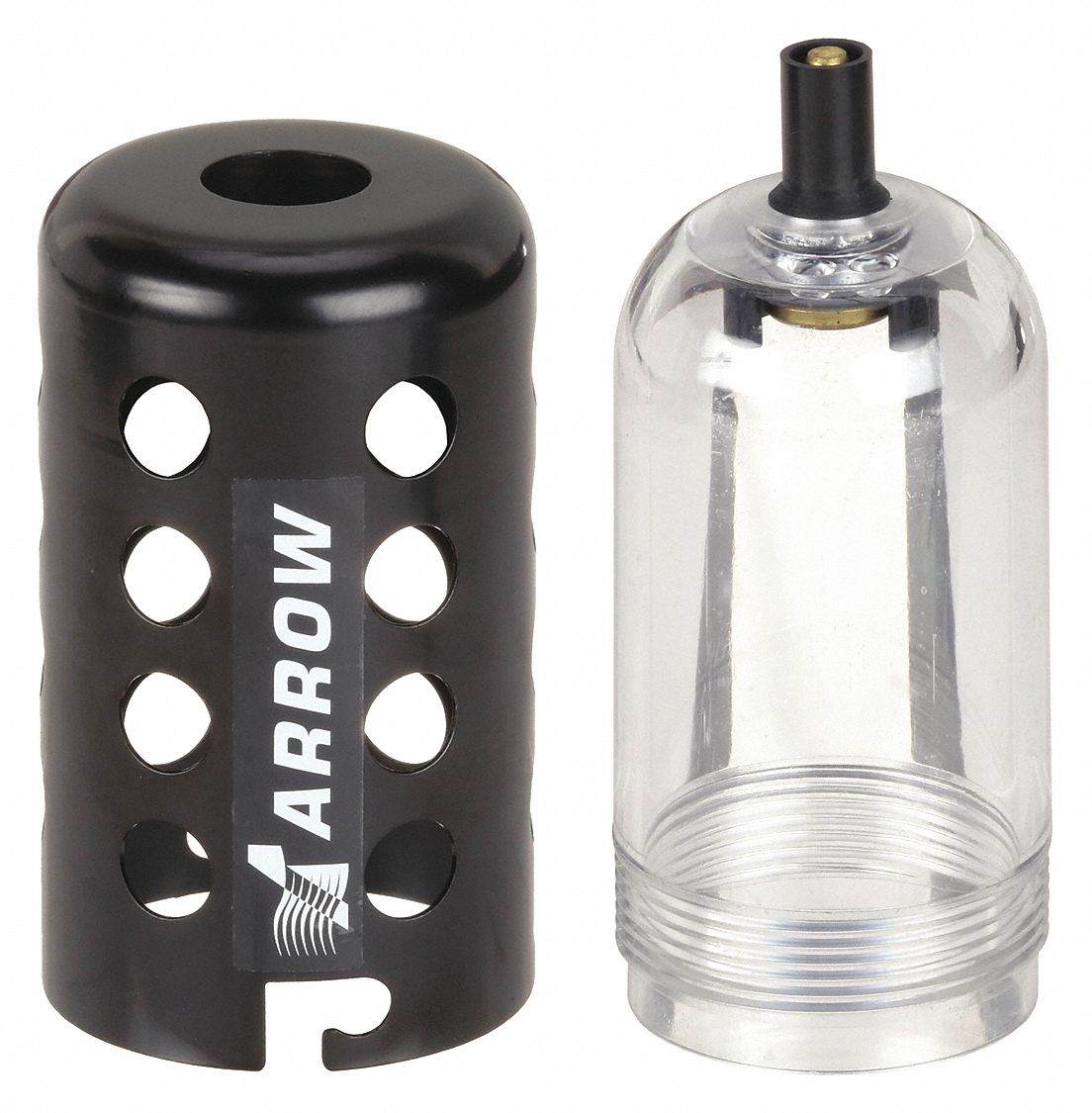 FRL Replacement Bowl: Polycarbonate, BKF, BKF35
