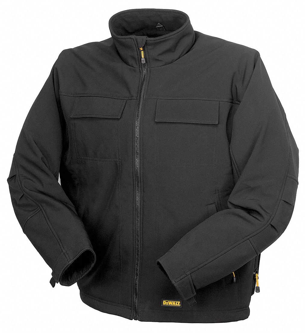 DEWALT Men s 2XL Heated Jacket 25AX33 DCHJ060B 2XL Grainger