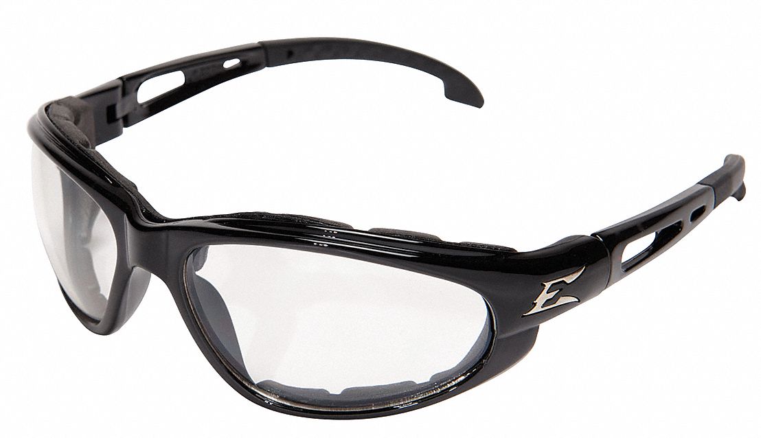 EDGE EYEWEAR Safety Glasses AntiFog /AntiStatic /AntiScratch, Brow