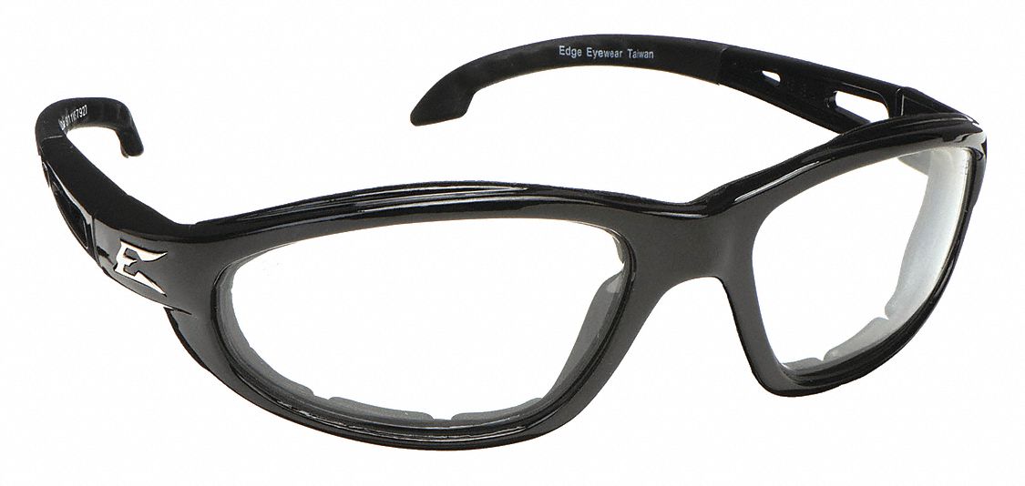 EDGE EYEWEAR, AntiFog /AntiStatic /AntiScratch, Brow Foam Lining