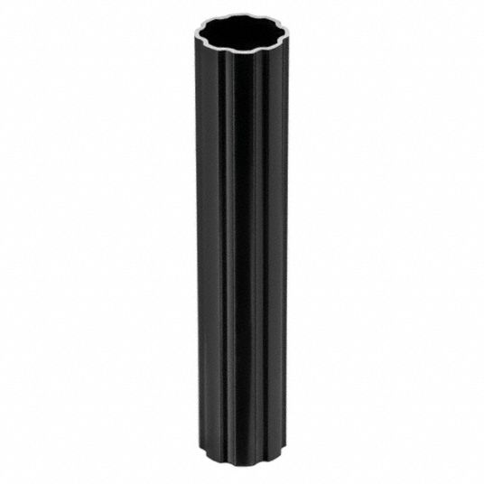 Round Sign Post, Aluminum, Decorative Fluted Sign Post - 25AX98|203 ...