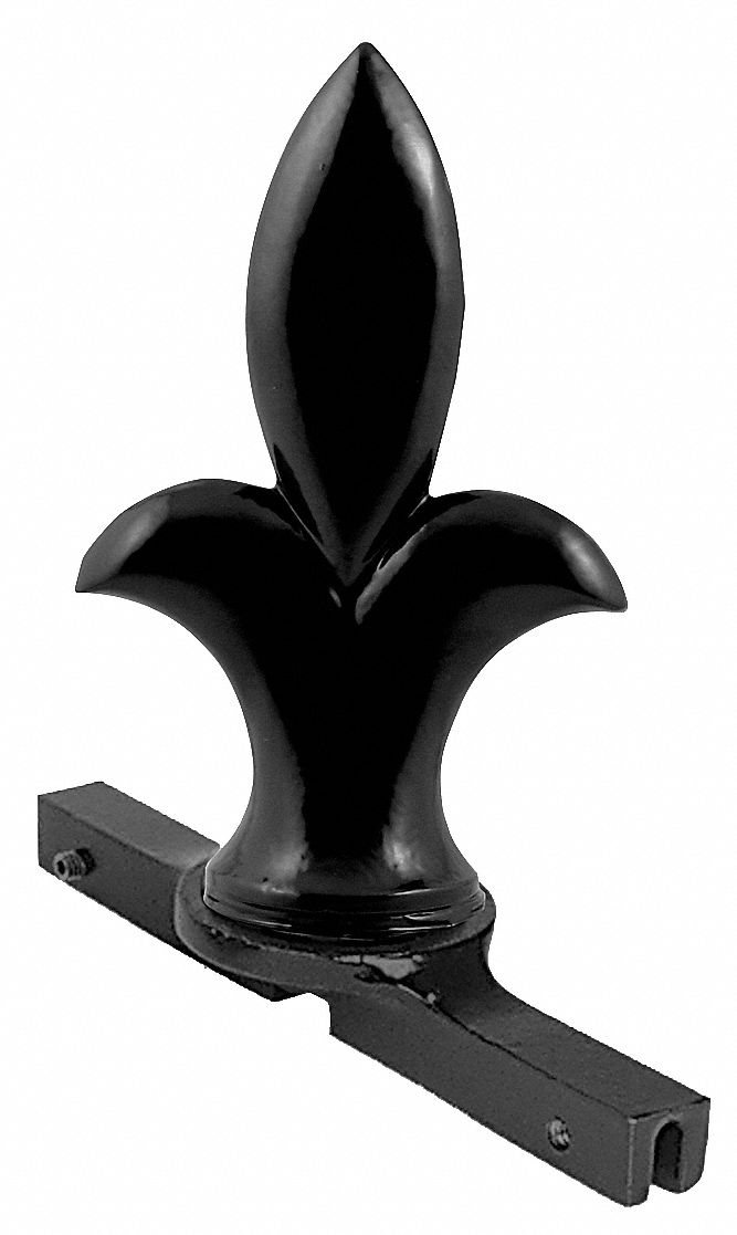 TAPCO Sign Post Cap Type Sign Top, Post Cap Style FleurdeLis, For