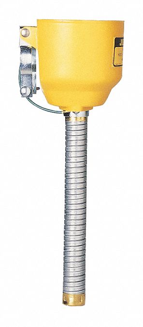 SafetyCanFunnel Yellow 14inL